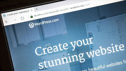 WordPress website