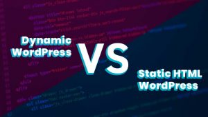 Which is better? Static HTML Sites vs WordPress Dynamic Sites