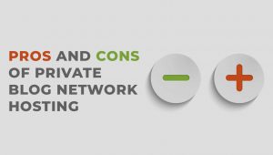 The Pros and Cons of Private Blog Network Hosting